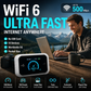 🔥50 % RABATT! 📶✨Pocket-WLAN mit Kompatibilität zu allen Netzwerken, ohne SIM-Karte!
