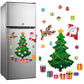 🎅 Weihnachts-Magnetaufkleber, festliche Dekoration für Kühlschrank und Metalloberflächen