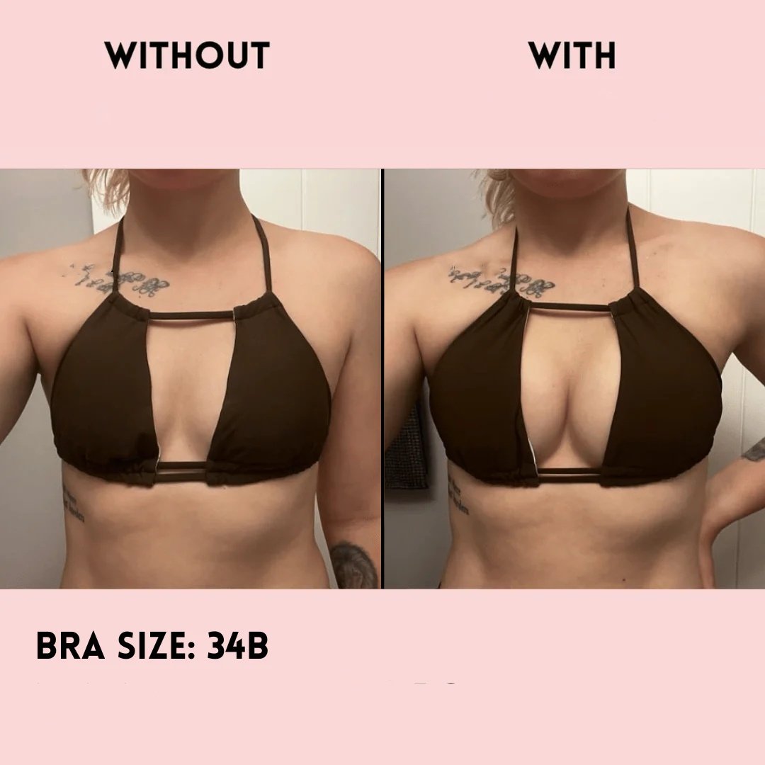 💕NUR HEUTE IM ANGEBOT: NUR 8,33 €!!💕OUFALI Lift-Einlagen für BHs – Leicht gepolstert, doppelseitig klebend👙 Wiederverwendbar, waschbar • Natürlicher Lift • Nahtlos unter der Kleidung ✨