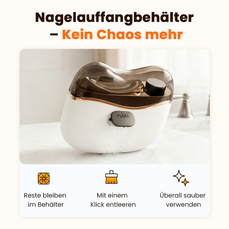 📢 KRASSE Aktion! 50% Rabatt! ⏰ 🔥2-in-1-Nagelknipser und elektrische Nagelfeile + Schleifen in einem Schritt – schneller, präziser, einfacher!