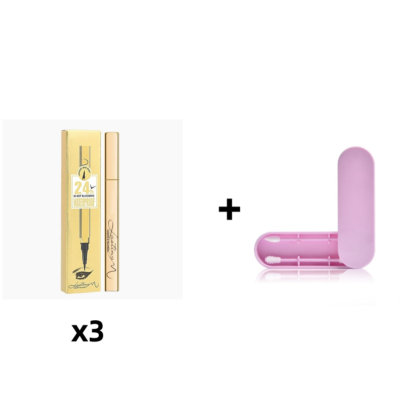 ✨ PARTY-SALE: 2 KAUFEN, 1 GRATIS! 💫 Flüssiger Eyeliner – wasserfest & hält bis zu 24h | Schluss mit verwischten Linien!