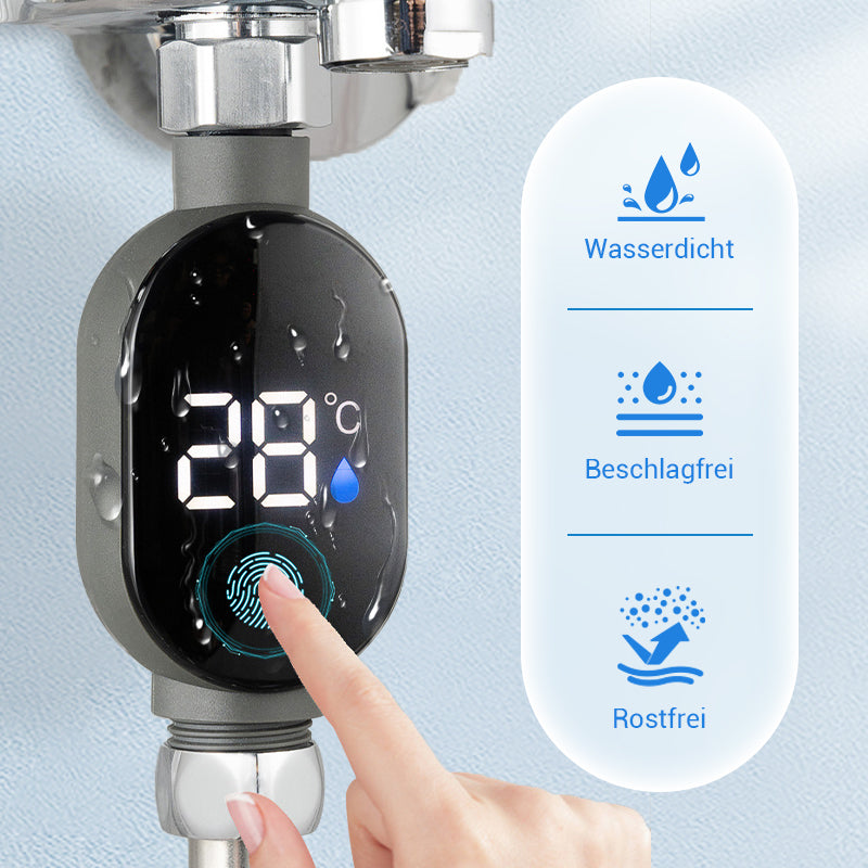 🚿 1 kaufen, 1 gratis dazu 🌡️ Duschthermometer – Sofortige digitale Anzeige, wasserdicht und einfach zu installieren für sicheres Duschen 👶📦