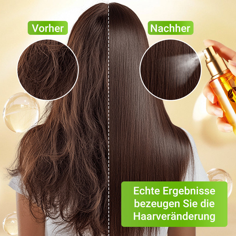 ✨ Kauf 1, bekomme 1 gratis! (2 Stück) 🔥 Tiefenpflegendes Haarspray – mit Keratin und Hitzeschutz, für glattes, glänzendes Haar und Spitzenreparatur 🌟🧴