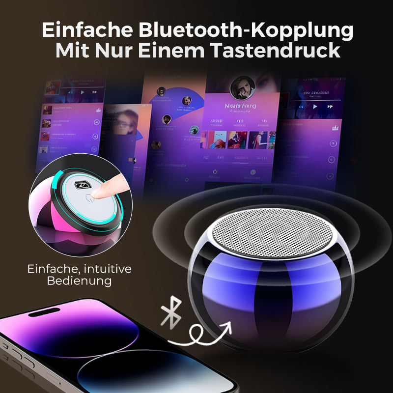 🔥 UNGLAUBLICH GÜNSTIG: Nur 6,99 € pro Stück im Paket!Je mehr Sie kaufen, desto mehr Sie sparen｜Kompakter HiFi Bluetooth Lautsprecher 🎵🔊