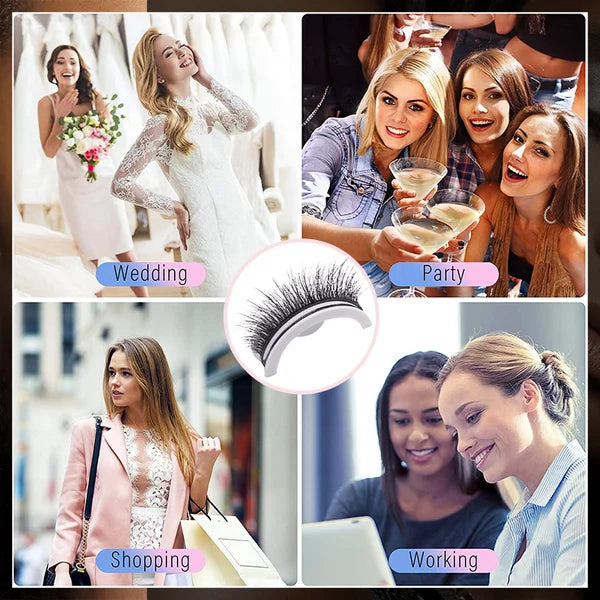🥳2026 HEISSER VERKAUF🥳✨50 % RABATT! Wiederverwendbare, selbstklebende künstliche Wimpern – kein Kleber nötig, einfach andrücken und fertig. Natürlicher Schwung, wiederverwendbar und leicht zu entfernen. Ein absoluter Beauty-GAU! 💕🌸