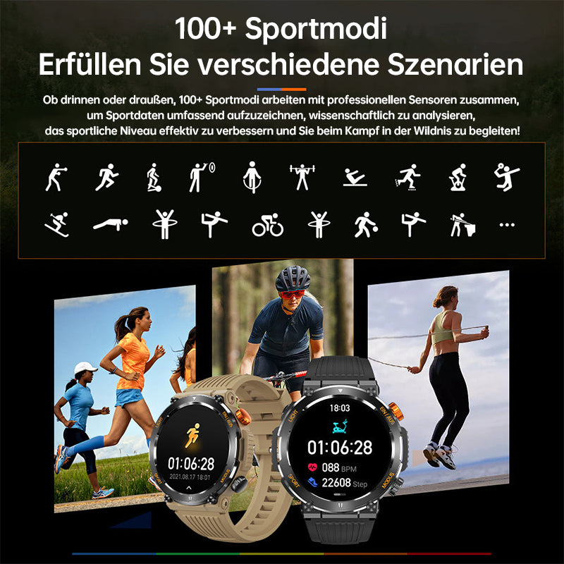 ⌚ 50% RABATT – Deine Uhr fürs Abenteuer! 🌊 Robuste, wasserdichte Outdoor-Smartwatch mit wochenlanger Akkulaufzeit. ⏳ Verpasse nicht den letzten Tag dieses Deals!