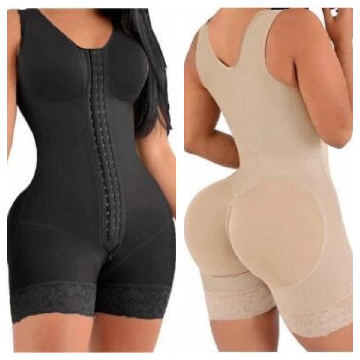 📢📢50 % Rabatt!!🥳 💞 50K+ VERKAUFT! 🌸🕊️Hochelastischer nahtloser Formbody - bauchglättend & po-liftend, figurbetonend👗✨