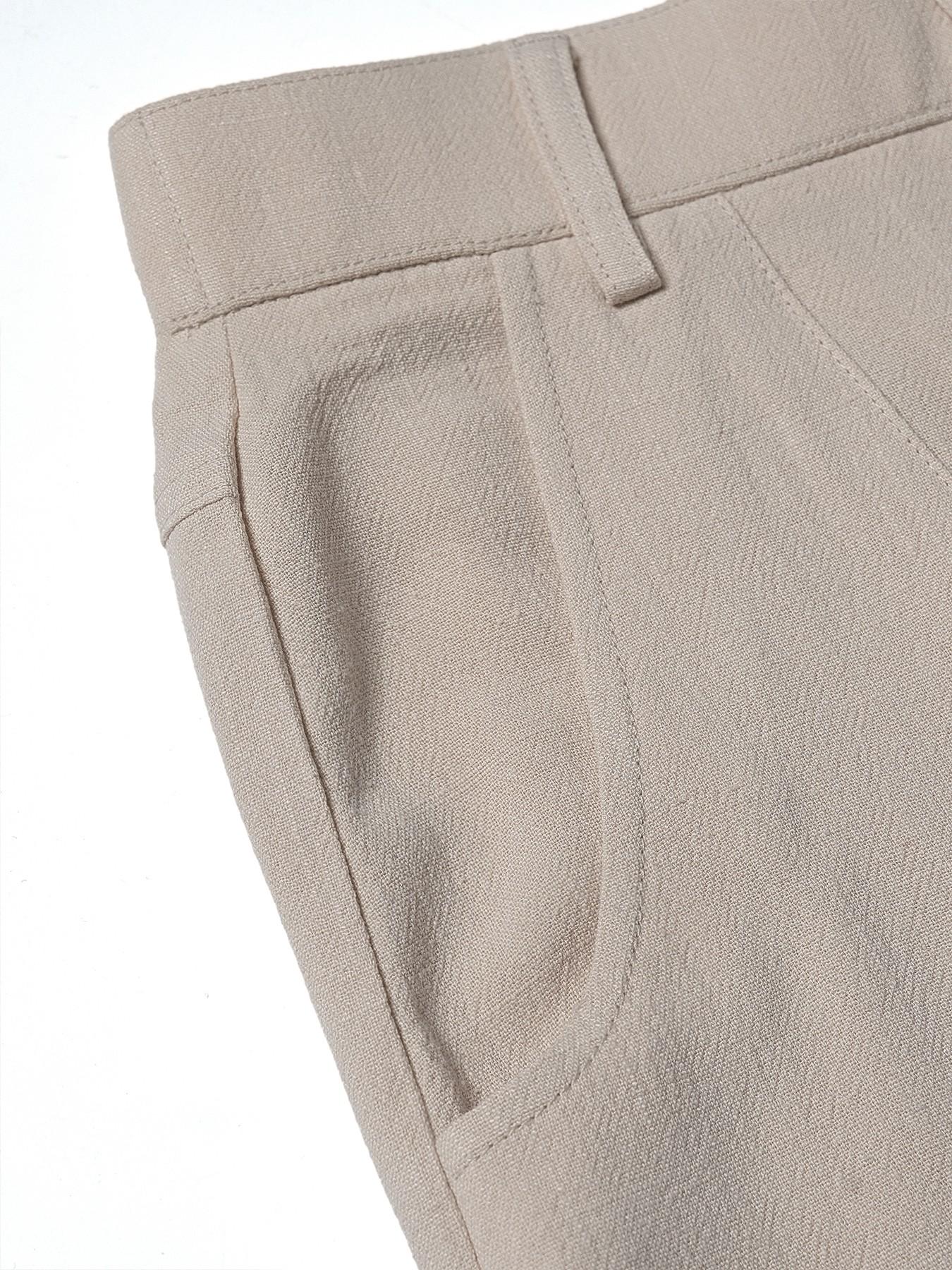 🔥🔥 2026 NEU 🥳☀️ Lässige Damen Loungehose aus Baumwoll-Leinen-Mix 👖 Fließend, gerades Bein & hoher Bund – perfekt für Sommer & Alltag 🌸