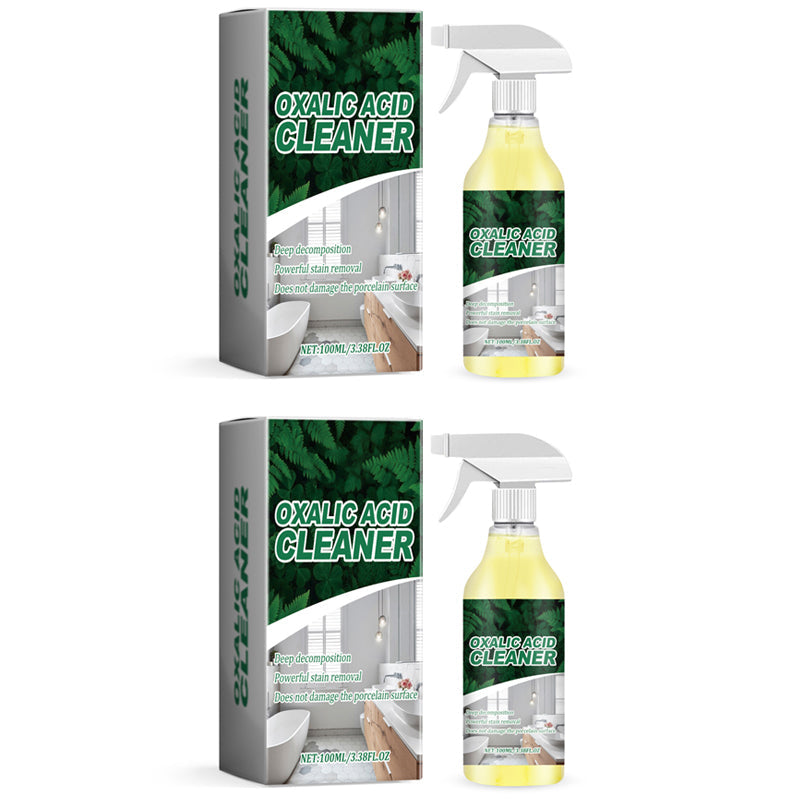 📢📢50 % Rabatt!!+🎁 2+1 GRATIS!!⏰Hochwirksamer Fleckenreiniger mit Oxalsäure🧼💧