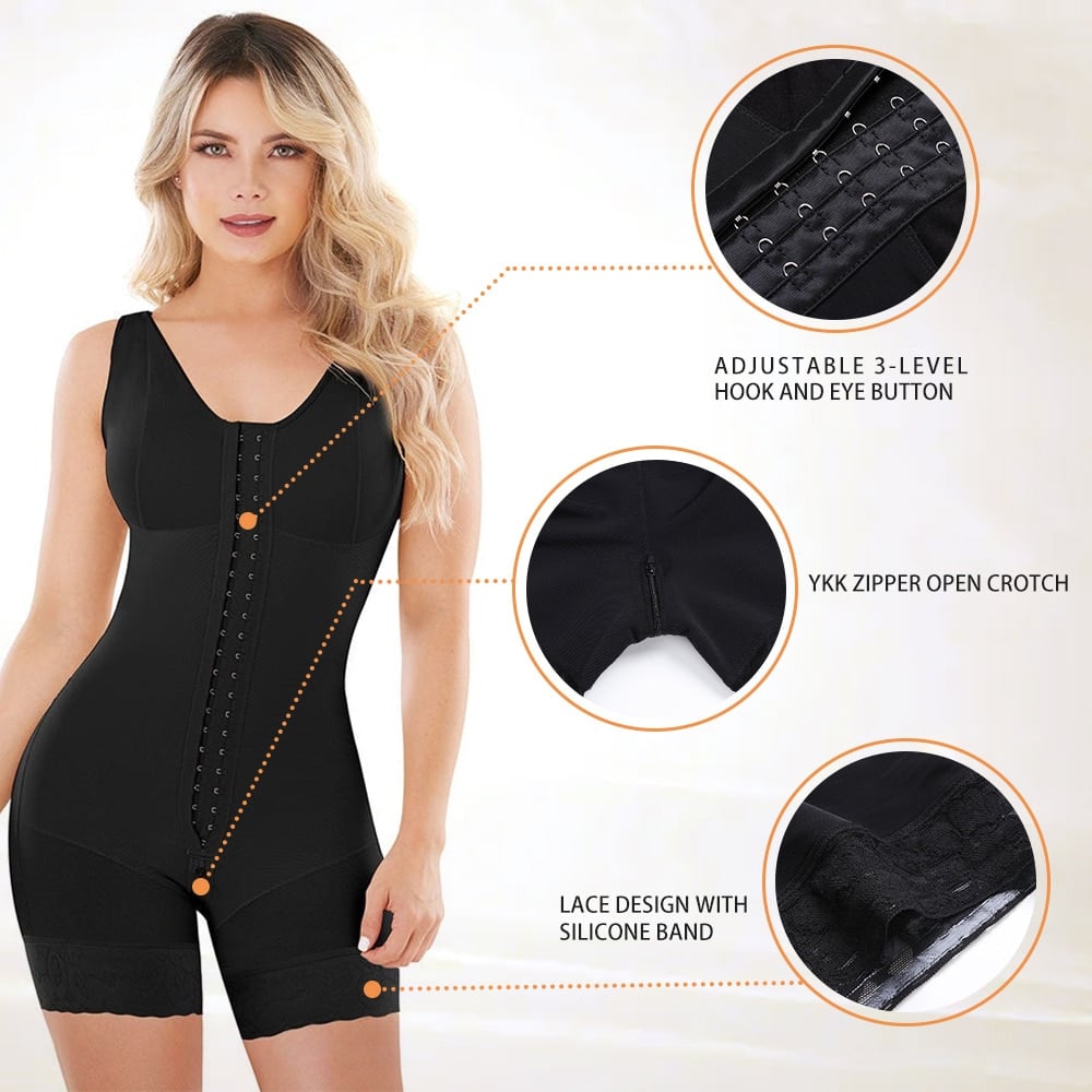 📢📢50 % Rabatt!!🥳 💞 50K+ VERKAUFT! 🌸🕊️Hochelastischer nahtloser Formbody - bauchglättend & po-liftend, figurbetonend👗✨