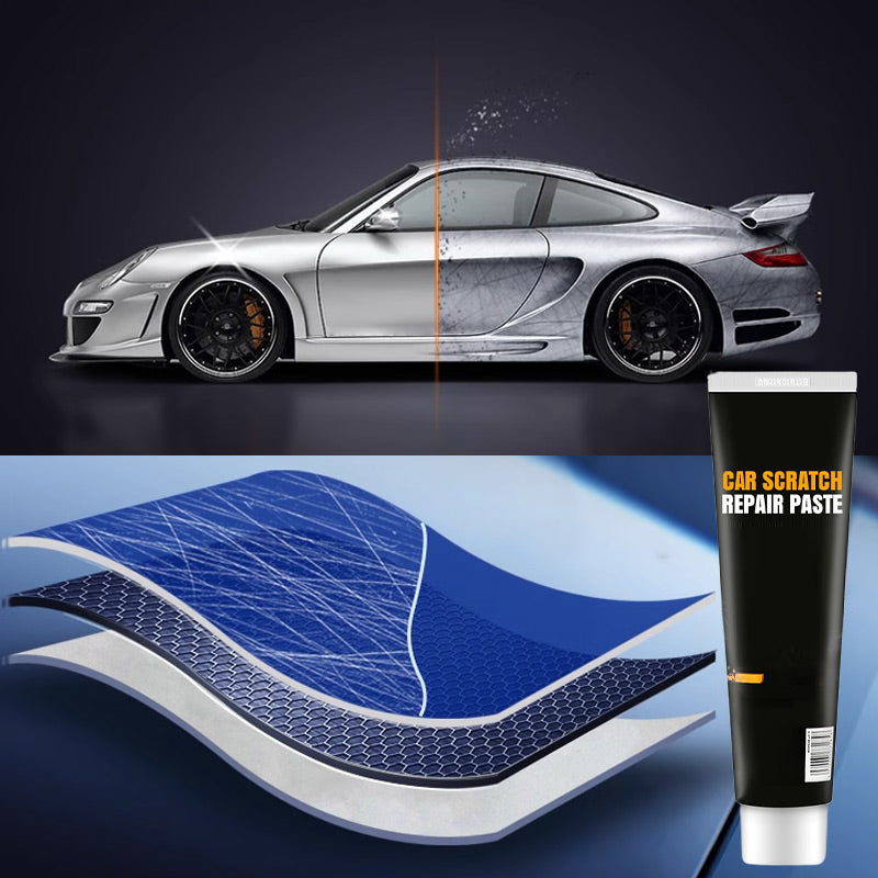 🚗💨 KAUFE 2, ERHALTE 1 GRATIS! Autolack-Polierpaste – Entfernt Kratzer & verleiht Hochglanz, für alle Lackfarben, schnelle Anwendung 🛠️✨