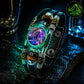 💥Last-Minute-Angebot – 50 % Rabatt ☪️Im Dunkeln leuchtendes Lederarmband mit Sternzeichen für Männer und Frauen (6,9/8,1 Zoll)♑️