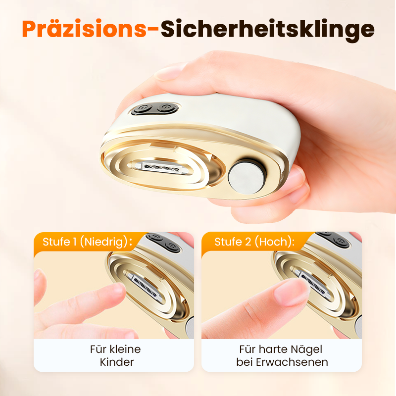 📢 KRASSE Aktion! 50% Rabatt! ⏰ 🔥2-in-1-Nagelknipser und elektrische Nagelfeile + Schleifen in einem Schritt – schneller, präziser, einfacher!