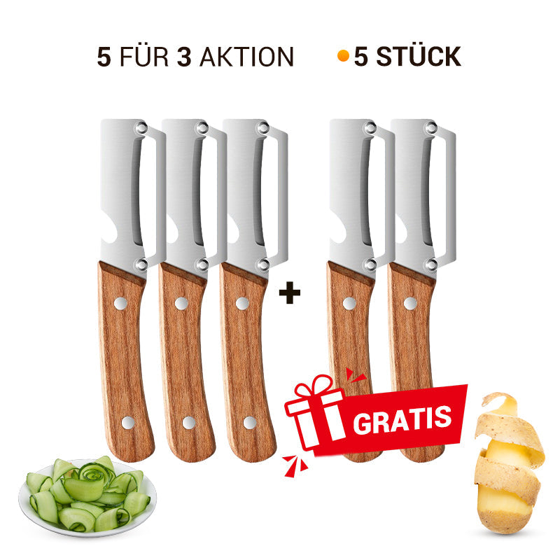 🔥🎁 2+1 GRATIS!! 🥕✨ Multifunktionaler Gemüseschäler für die Küche