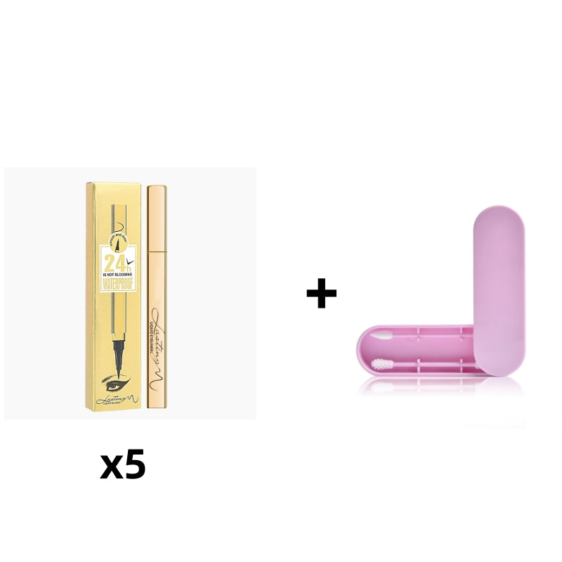 ✨ PARTY-SALE: 2 KAUFEN, 1 GRATIS! 💫 Flüssiger Eyeliner – wasserfest & hält bis zu 24h | Schluss mit verwischten Linien!