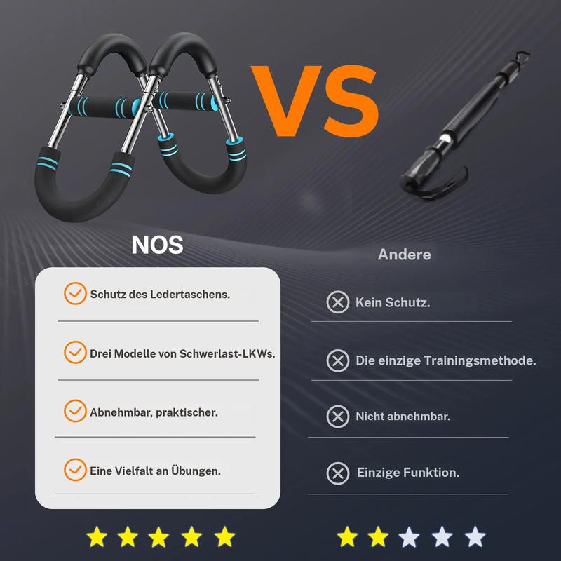 📢📢50 %  RABATT !! ⏰Einstellbare Gewichtsstange für Armtrainer, Arm und Rumpfkrafttrainingsgeräte, Trainieren Sie überall: Wohnzimmer, Homeoffice, Garage. Kompakt & effektiv.