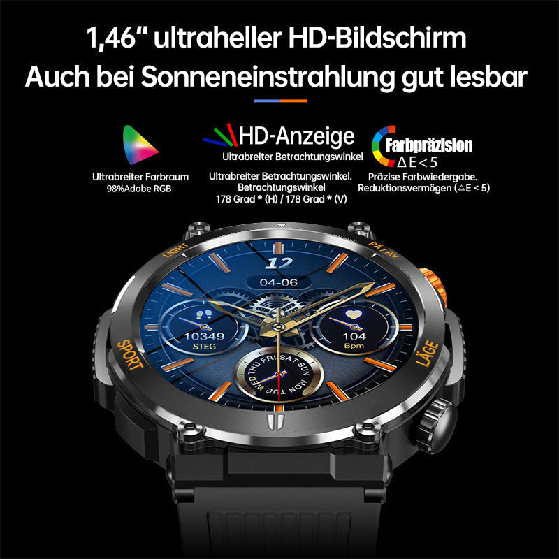 ⌚ 50% RABATT – Deine Uhr fürs Abenteuer! 🌊 Robuste, wasserdichte Outdoor-Smartwatch mit wochenlanger Akkulaufzeit. ⏳ Verpasse nicht den letzten Tag dieses Deals!