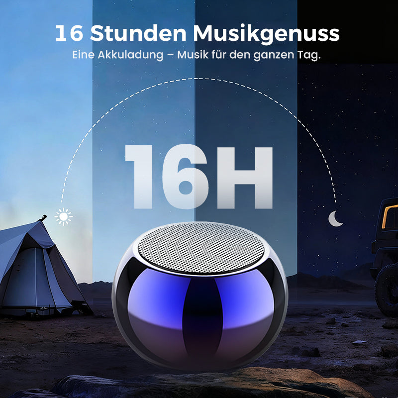 🔥 UNGLAUBLICH GÜNSTIG: Nur 6,99 € pro Stück im Paket!Je mehr Sie kaufen, desto mehr Sie sparen｜Kompakter HiFi Bluetooth Lautsprecher 🎵🔊