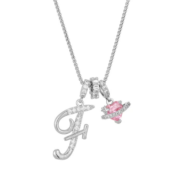 💖 LETZTER TAG – 50 % RABATT ✨ 3-lagige Anhänger-Halsketten mit Initialen A-Z 🎀 | Personalisiert & elegant