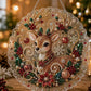 🎁🎄 DIY Weihnachts-Perlen-Diamantmalerei-Anhänger Bastelset | Farbechte, abriebfeste Perlen – handgefertigte Festdekoration zum Aufhängen 🎅💎
