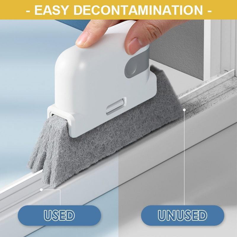 ⏳💥 Nur noch 3 Stunden – 3,99 €!! 🔥🏠 2-in-1 Fensterbank-Nutenbürste