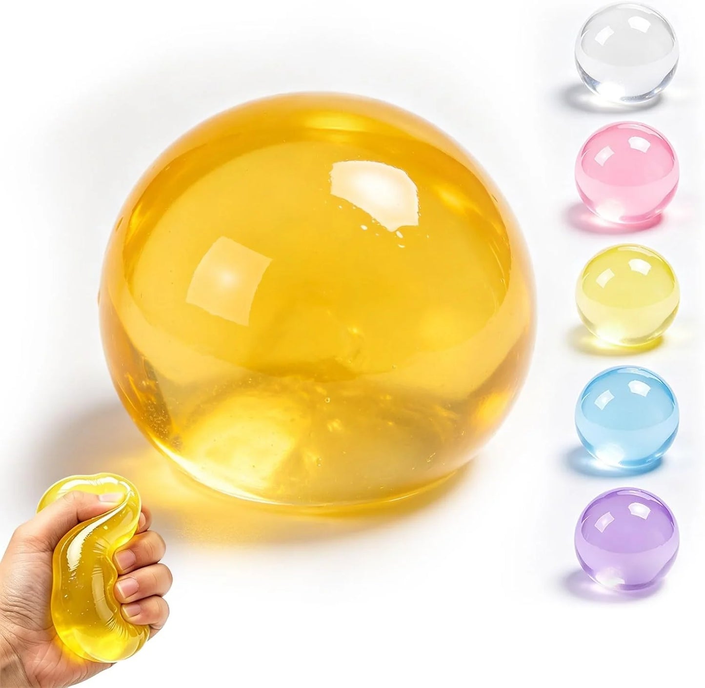 🔥🎁 2+1 GRATIS!!🥳 💞 50K+ VERKAUFT! ⚡🥥Coconut Oil Squishy, Coconut Oil Stress Ball – Super Soft, Handmade, Slow-Rising Fidget Squeeze Toy for Stress Relief and Improved Focus🌴💚