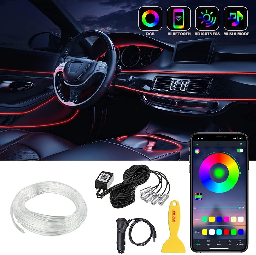 🚗💡Auto-Innenraum-LED-Streifen-Atmosphärenlichter Pro