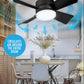 🔥ZOMERVERKOOP 61% UIT🔥 2-IN-1 PORTABLE CEILING FAN & LIGHT met afstandsbediening