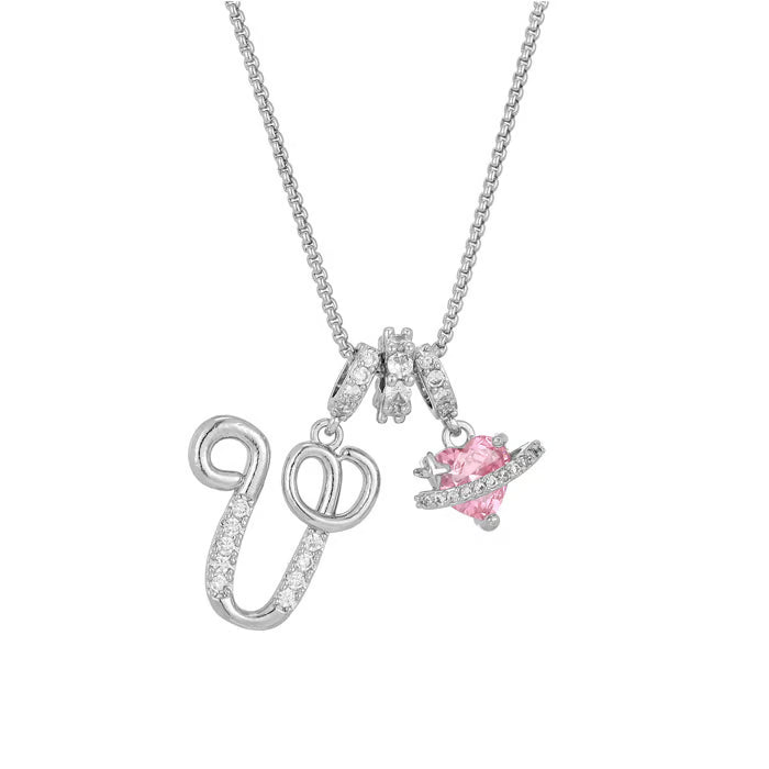 💖 LETZTER TAG – 50 % RABATT ✨ 3-lagige Anhänger-Halsketten mit Initialen A-Z 🎀 | Personalisiert & elegant