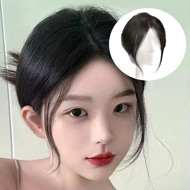 🍃✨ Clip-on Pony aus 100% Naturhaar – Perfekter Volumen-Pony in Sekunden! 💁‍♀️✨Natürlich & wiederverwendbar, leicht zu clippen, für jeden Anlass. Einfache Frisur-Upgrade!