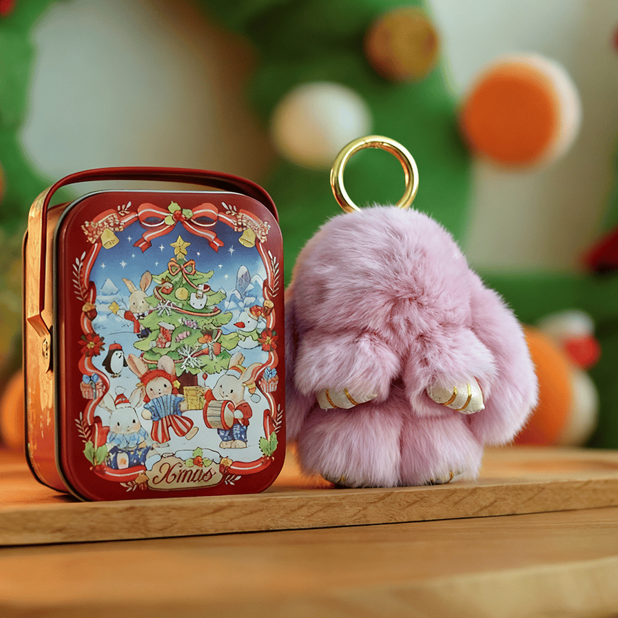 📢📢50 % Rabatt!! 🏆🐰 Handgefertigte, weiche Hasen-Pompon-Anhänger | Jedes Stück einzigartig gefertigt, weich und detailverliebt🎀🎁