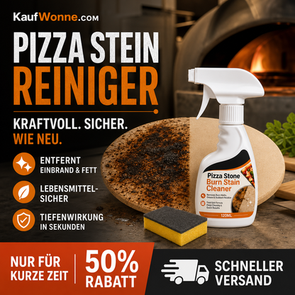 🍕 Starker Pizza-Stein-Fleckenentferner-Spray, für Pizzasteine und Backsteine, entfernt eingebrannte Flecken, geruchsneutral