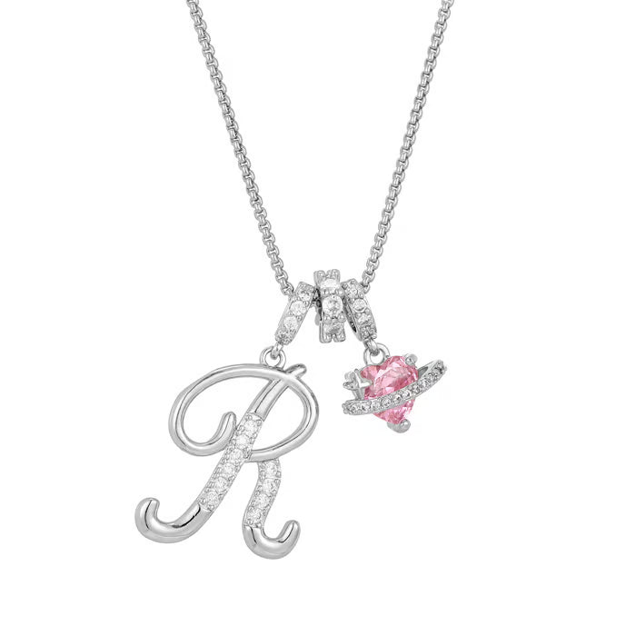 💖 LETZTER TAG – 50 % RABATT ✨ 3-lagige Anhänger-Halsketten mit Initialen A-Z 🎀 | Personalisiert & elegant
