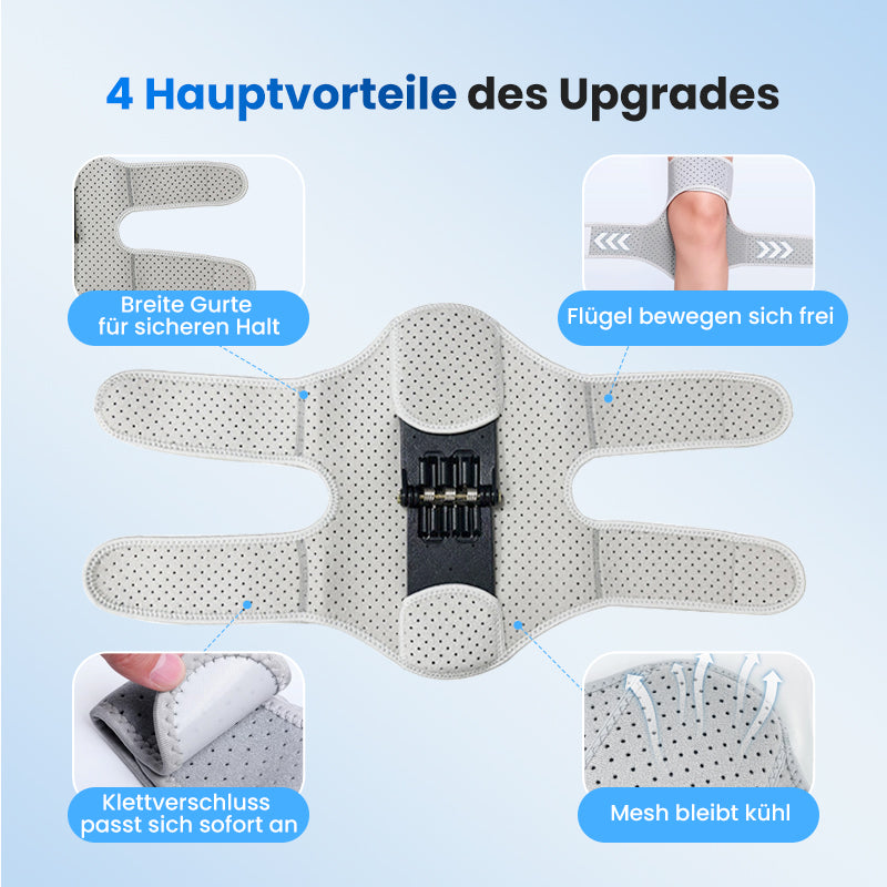 🔥Zeitlich begrenzter Sonderpreis: Jetzt 50 %!🦵🌞Verstellbarer Booster-Knieschutz