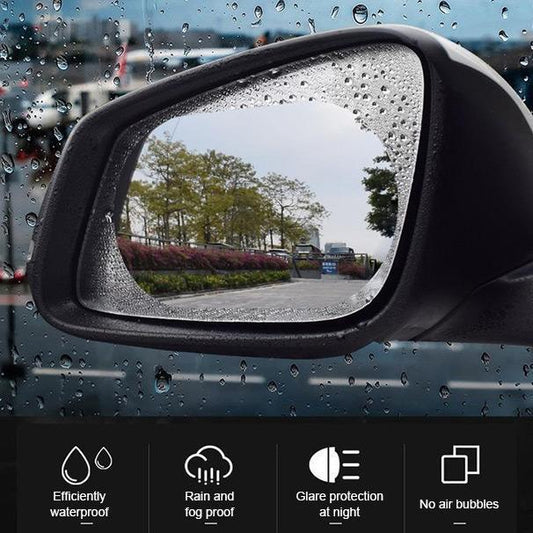 🏆🎁 2+4 GRATIS!! ⚡ Über 50.000 verkauft! Fast ausverkauft-💥Wasserdichte Folie für Rückspiegel des Autos