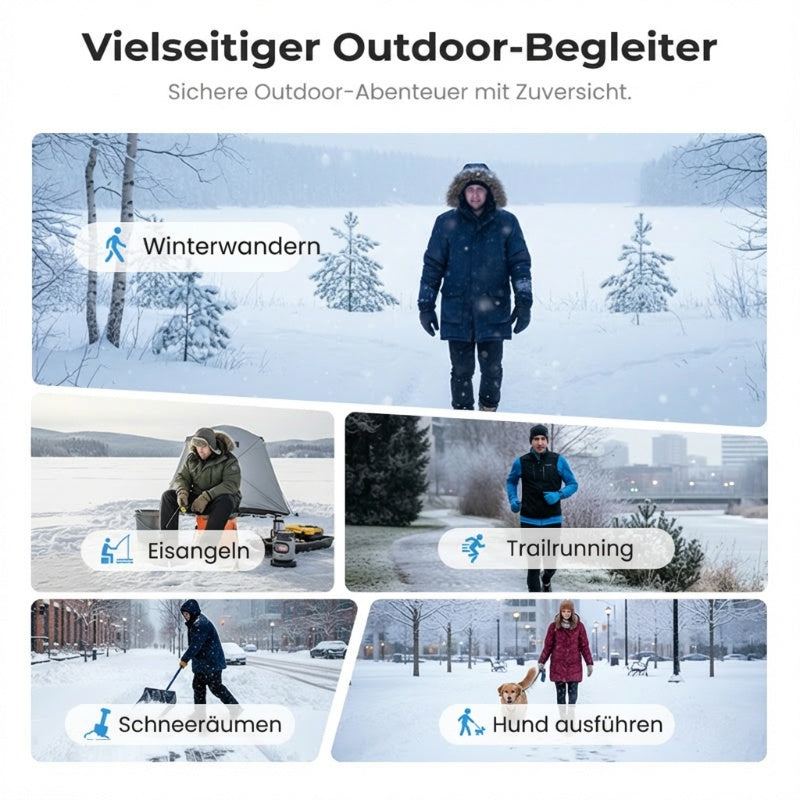 🧊 Équipez-vous pour l‘hiver à -50% ! 🗻 Le kit antidérapant professionnel – Technologie pro, montage facile. Ne glissez plus en famille !