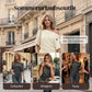 🔥 Heißer Sale: 50 % Rabatt!! 🔥 Asymmetrisches Off-Shoulder-Oberteil mit Fledermausärmeln für Damen