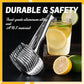 🏆 50 % Rabatt!! 🍋 Kreatives Küchen-Schneidewerkzeug, lebensmittelechtes Aluminiumlegierung Hand-Slicer