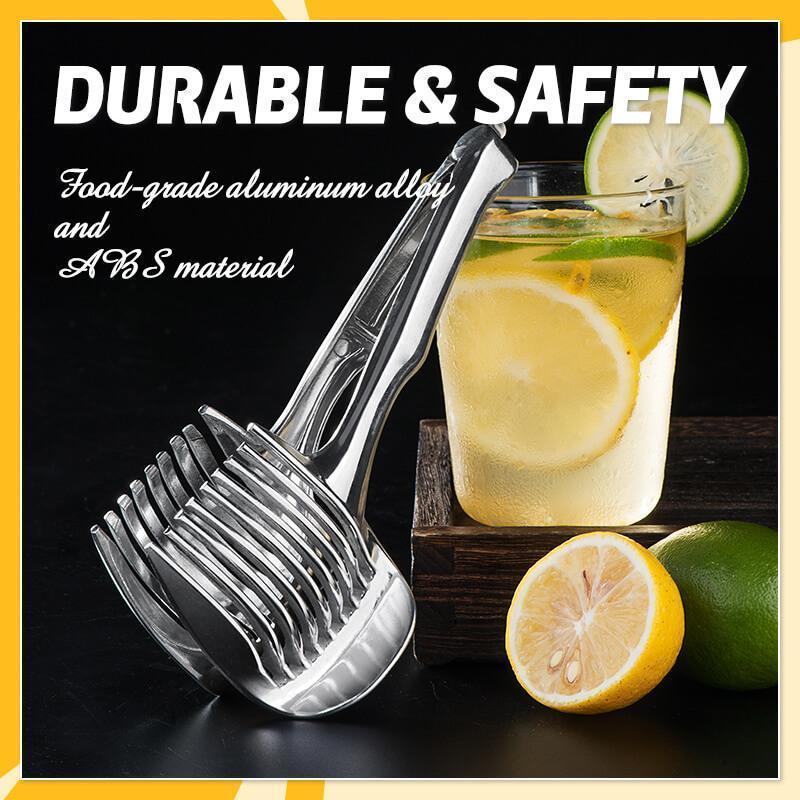 🏆 50 % Rabatt!! 🍋 Kreatives Küchen-Schneidewerkzeug, lebensmittelechtes Aluminiumlegierung Hand-Slicer
