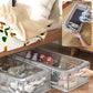📦✨PVC‑Schuhaufbewahrungsbox, wasserdicht & faltbar‑platzsparender Organizer für Schränke