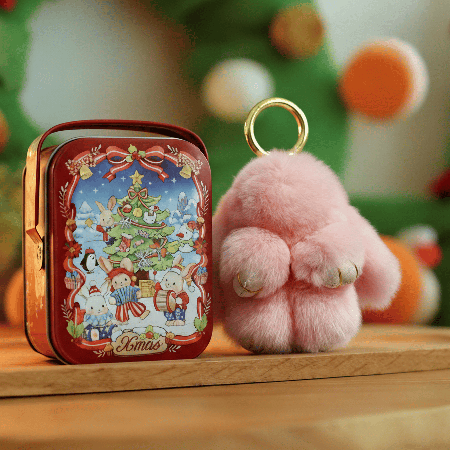 📢📢50 % Rabatt!! 🏆🐰 Handgefertigte, weiche Hasen-Pompon-Anhänger | Jedes Stück einzigartig gefertigt, weich und detailverliebt🎀🎁