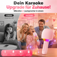 🎉🎶【50 % Rabatt!!】🎤✨ Kabelloses Karaoke-Mikrofon mit Lautsprecher | 3D-Sound & RGB-Beleuchtung 🥳