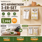 🥳Heißes Angebot 🥳💞50K+ verkauft!Netz‑Aufhängetasche 3‑er‑Set – ab 3,99 €! Wiederverwendbar, waschbar & luftdurchlässig, umweltfreundliche Aufbewahrung, jetzt zuschlagen!✅