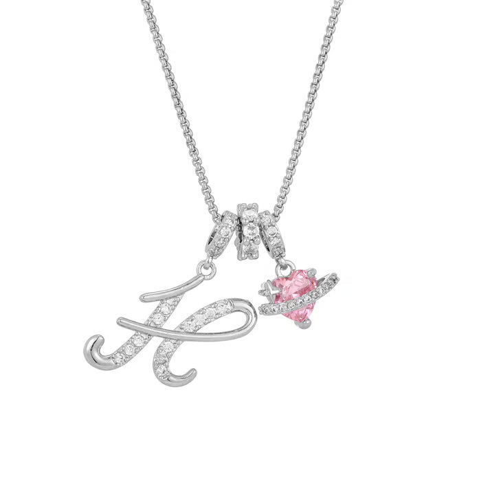 💖 LETZTER TAG – 50 % RABATT ✨ 3-lagige Anhänger-Halsketten mit Initialen A-Z 🎀 | Personalisiert & elegant