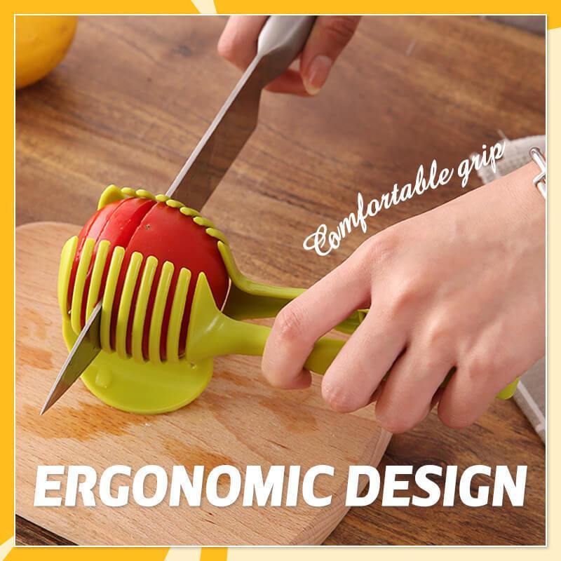 🏆 50 % Rabatt!! 🍋 Kreatives Küchen-Schneidewerkzeug, lebensmittelechtes Aluminiumlegierung Hand-Slicer