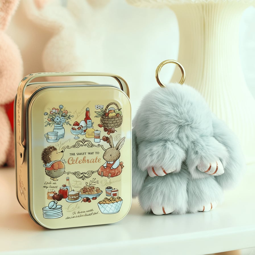📢📢50 % Rabatt!! 🏆🐰 Handgefertigte, weiche Hasen-Pompon-Anhänger | Jedes Stück einzigartig gefertigt, weich und detailverliebt🎀🎁