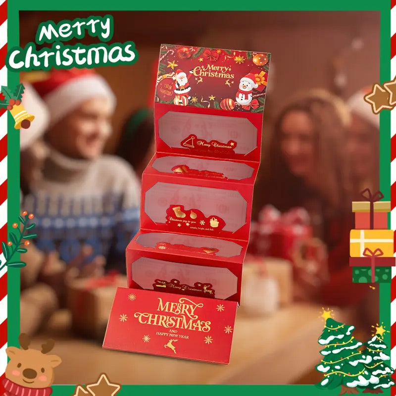 🎁🔥 Früher Weihnachts‑Sale ✉️ Weihnachts‑Geldgeschenk‑Umschläge 3‑er‑Set🎅🎄