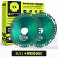 Multifunktionales Diamant-Sägeblatt für Winkelschleifer