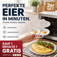 🥳HEISSER VERKAUF 2026🥳💞Mehr als 50.000 verkauft! 🥗🎁 50 % RABATT! Mikrowellen-Eierkocher mit Deckel und Griff - Zweikammer‑Design, antihaftbeschichtet und leicht zu reinigen. Gesünder als Braten – zuschlagen und sparen! 🏠✅