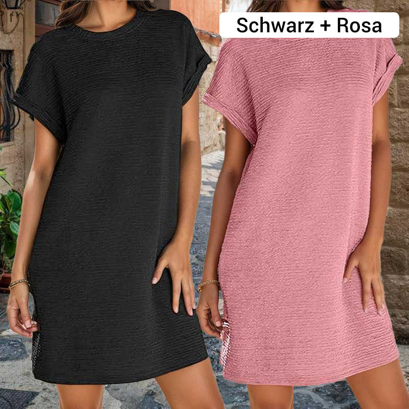 🔥Neu 2026 🔥 💞Lässiges Damenkleid mit Taschen